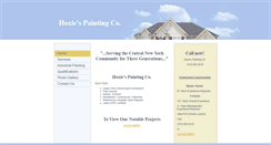 Desktop Screenshot of hoxiespaintingco.com
